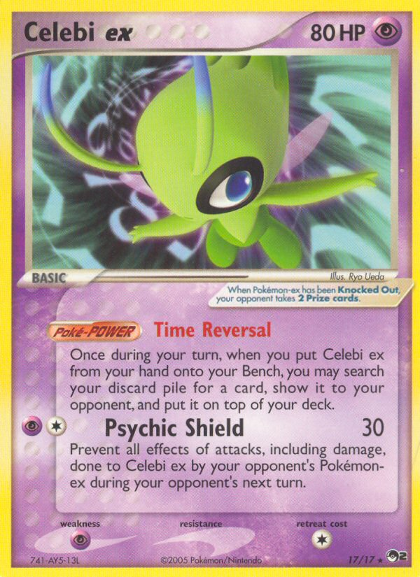 POP Series 2 Non - Holo Celebi ex #17